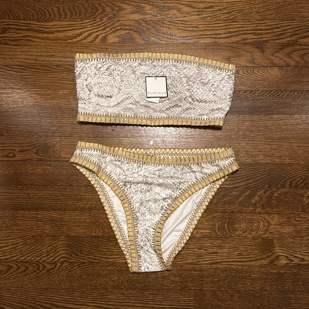 Platinum Swimwear Snakeprint Bikini